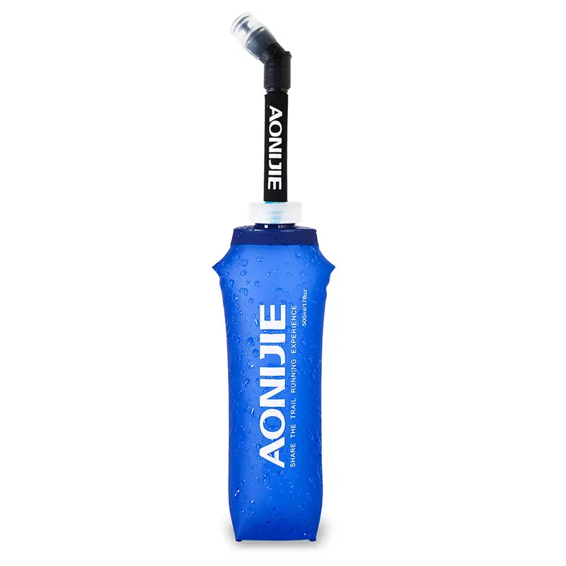 Botella de Agua con Bombilla - Soft Flask - Aonijie - 600ML
