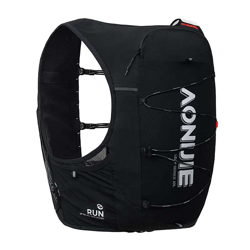 Mochila para Trail Running 10L - Negro/Blanco + ¡ENVÍO 🚚 GRATIS!