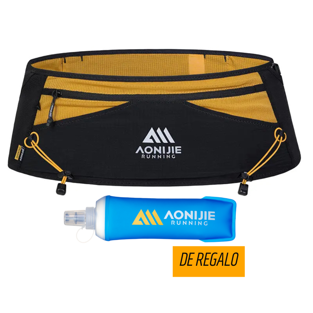 Cinturón de Running Aonijie W8141 ( Incluye Soft Flask 500ml de 🎁REGALO )