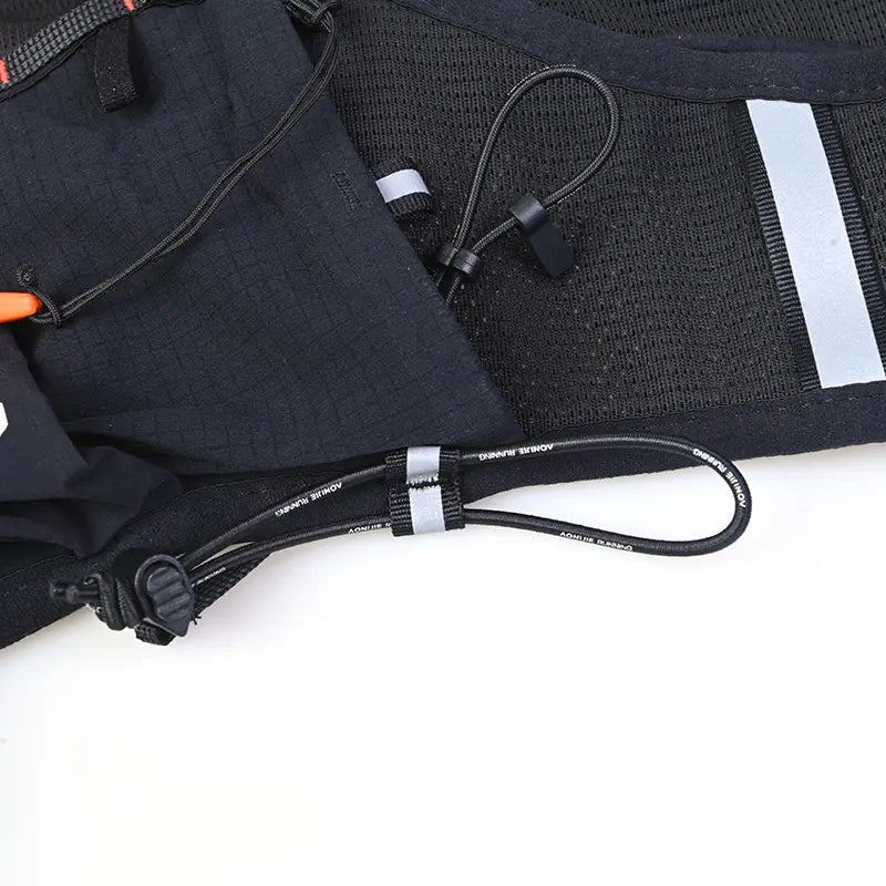 Mochila para Trail Running 10L - Negro/Rojo + ¡ENVÍO 🚚 GRATIS!