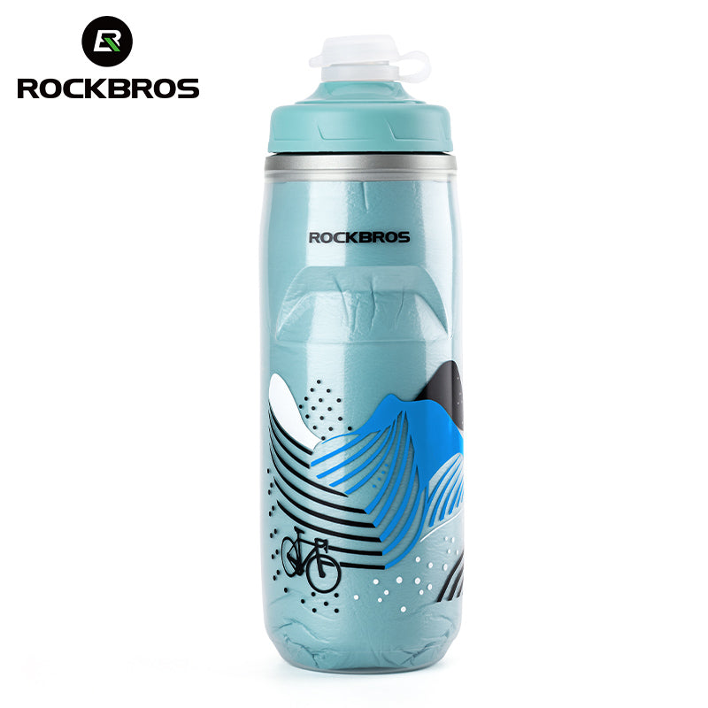 Botella de Agua - Caramayola - Aislante Térmico - Rockbros - 620ml