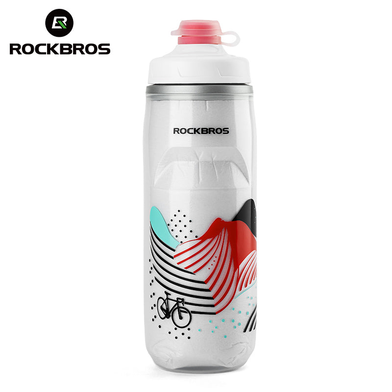 Botella de Agua - Caramayola - Aislante Térmico - Rockbros - 620ml
