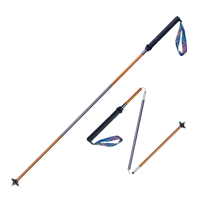Bastones de Trekking y Trail Running Aonijie (1 par) - Aleación de Aluminio - Plegables - Vertical Z + ¡ENVÍO 🚚 GRATIS!