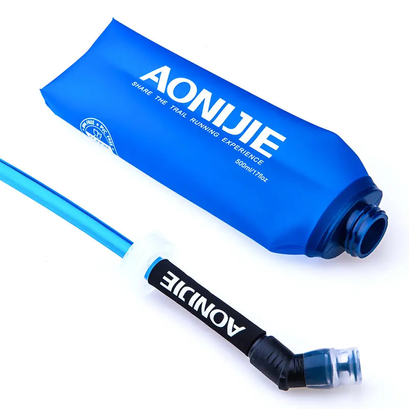 Botella de Agua con Bombilla - Soft Flask - Aonijie - 600ML