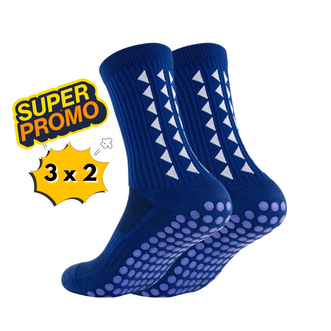 Calceta Deportiva Antideslizante - Futbol - Grip Pro