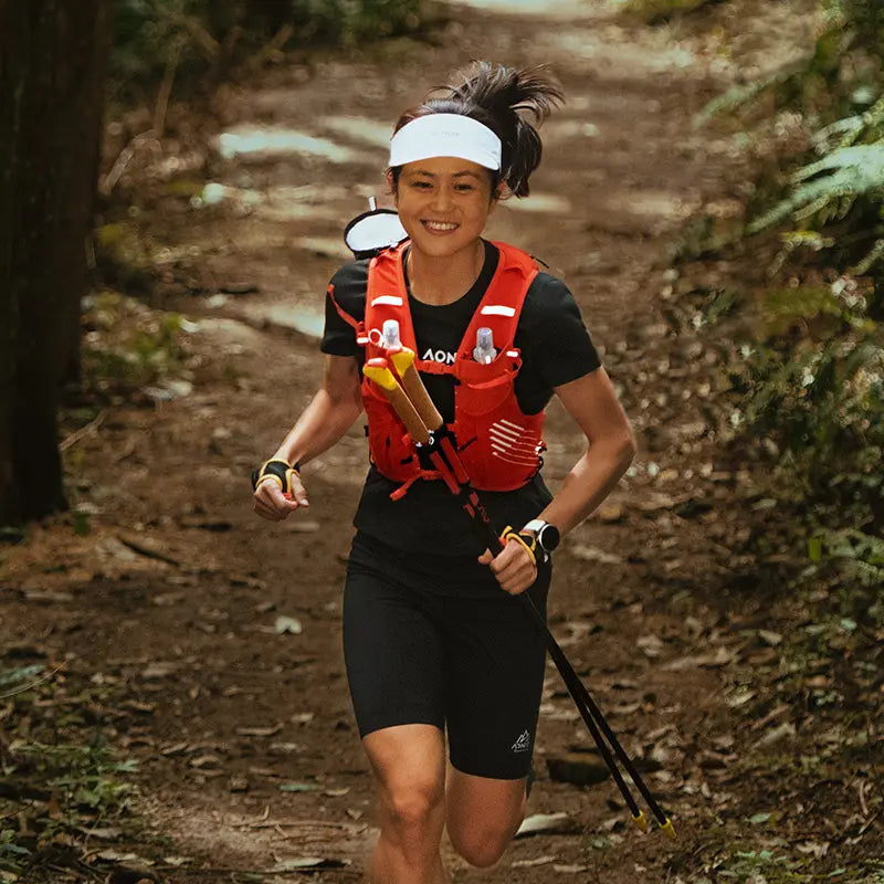 Mochila para Trail Running 10L - Rojo + ¡ENVÍO 🚚 GRATIS!