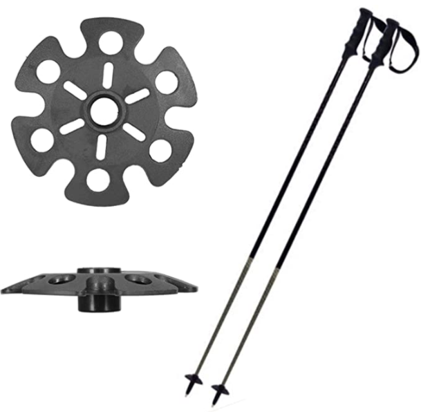 Rosetas para Bastones de Trekking – Nieve / Arena / Barro