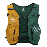 Mochila para Trail Running 10L - Verde / Amarillo + ¡ENVÍO 🚚 GRATIS!