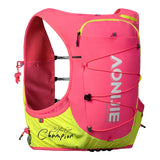 Mochila para Trail Running 10L - Rosa/Fluorescente+ ¡ENVÍO 🚚 GRATIS!