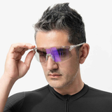 Lentes de Running / Ciclismo  Premium - Road to Sky — 3 en uno (Fotocromática, Polarizada, Nocturna)