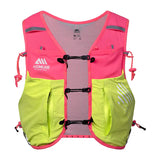 Mochila para Trail Running 10L - Rosa/Fluorescente+ ¡ENVÍO 🚚 GRATIS!