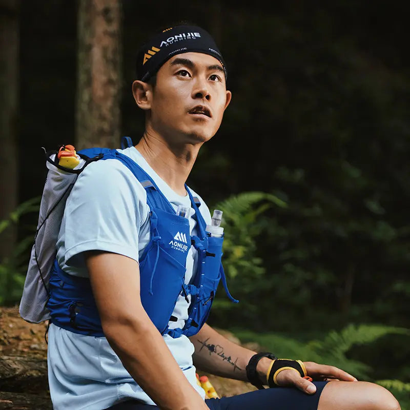 Mochila para Trail Running 10L - Azul + ¡ENVÍO 🚚 GRATIS!