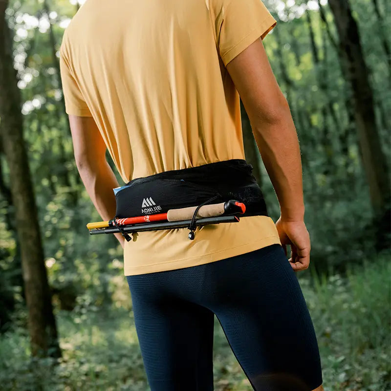 Cinturón de Running Aonijie W8141 ( Incluye Soft Flask 500ml de 🎁REGALO )