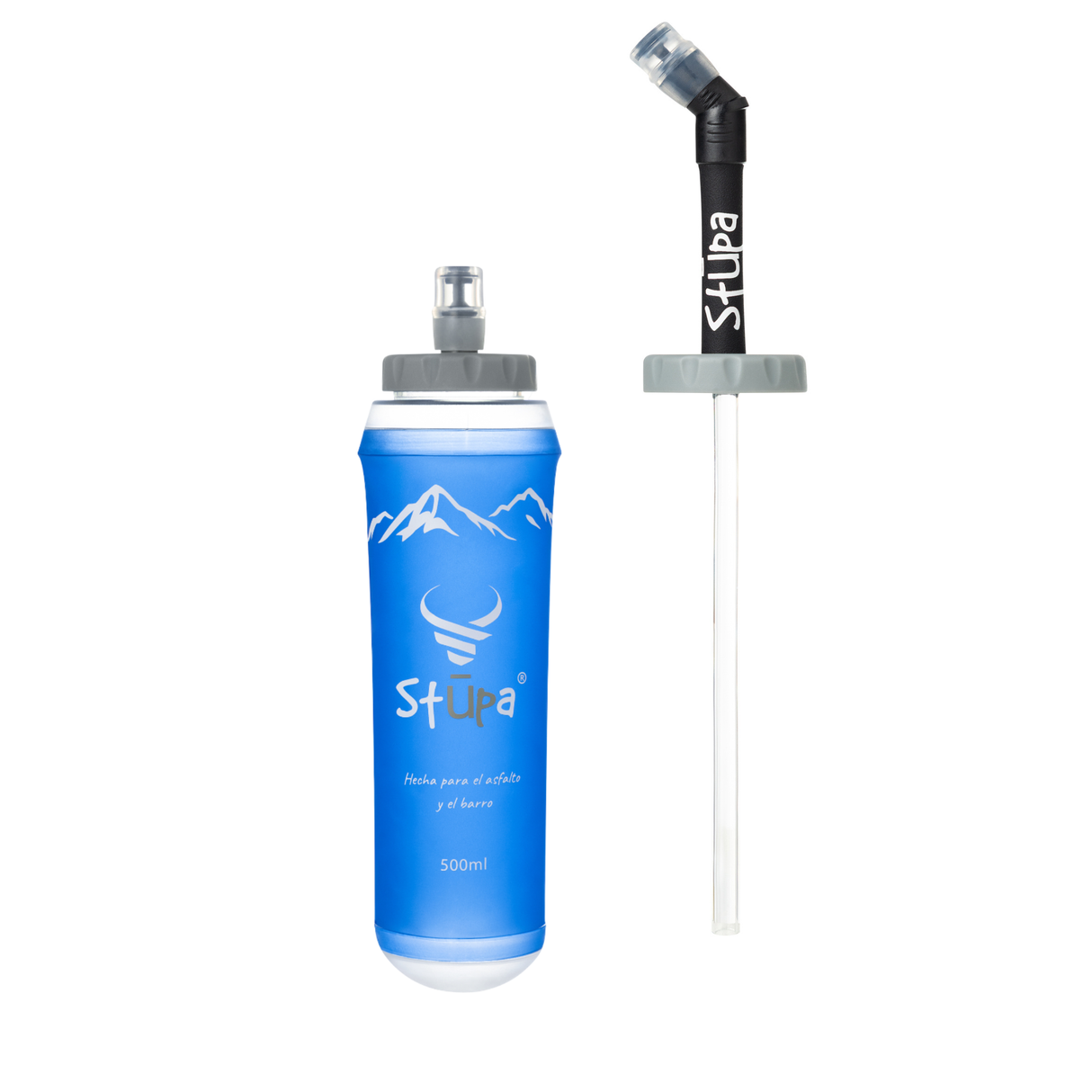 Soft Flask Jet 500ml + Bombilla | El Kit de Hidratación de Máxima Eficiencia