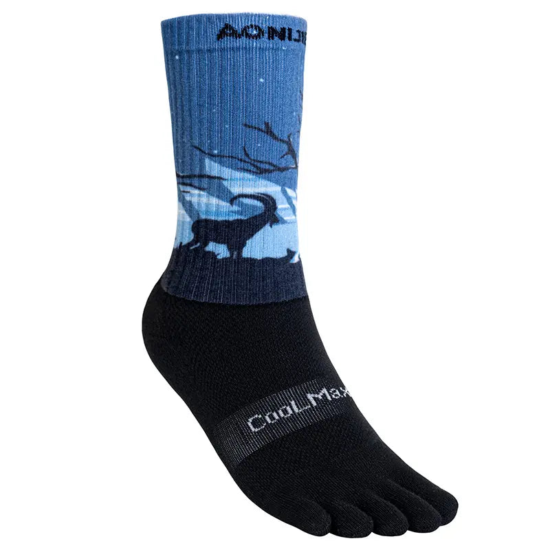 Calcetines Deportivos AONIJIE con Tecnología COOLMAX | 5 Dedos
