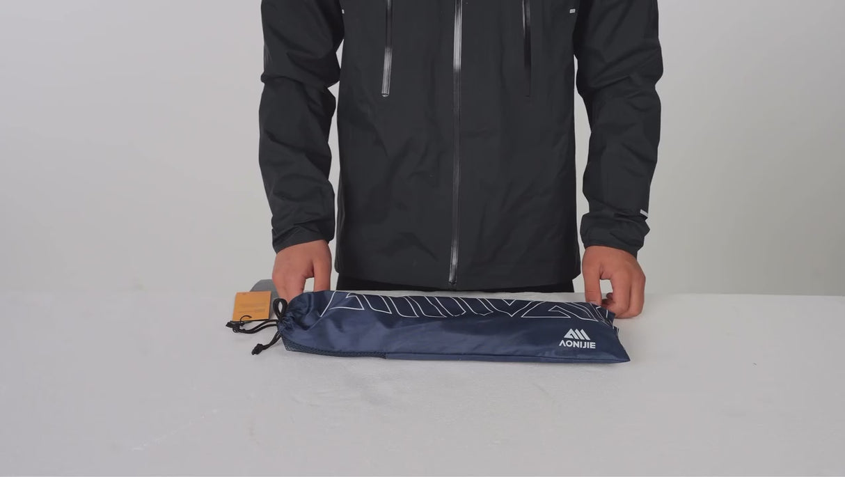 Bastones de Trekking y Trail Running Aonijie (1 par) - Aleación de Aluminio - Plegables - Vertical Z + ¡ENVÍO 🚚 GRATIS!